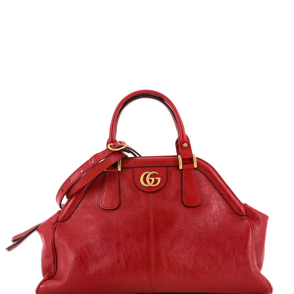 Gucci Medium RE(BELLE) Top Handle Bag Leather